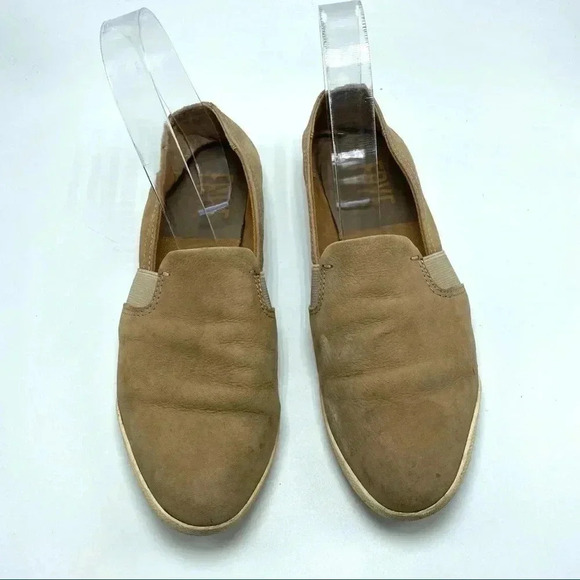 Frye pointed toe leather sneaker slip on - Picture 3 of 9